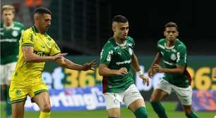 Palmeiras empata com Mirassol e vê Flamengo se aproximar na liderança
