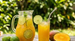Limonada alemã: suco delicioso com sabor do limão e frescor da manga
