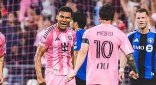 Casemiro desencanta pelo Inter Miami, mas Messi rouba a cena em 7 a 1
