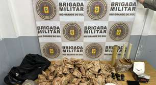 Polícia apreende mais de 1,9 quilo de maconha durante ação do 15º BPM em Canoas