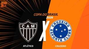 Atlético x Cruzeiro: onde assistir, escalações e arbitragem