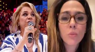 Tatá Werneck fala no 'Domingão' sobre Isabel Teixeira nos bastidores de 'Quem Ama Cuida': 'Ela tem'