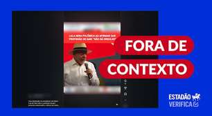 Corte em discurso distorce sentido de declaração de Lula sobre garis