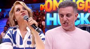 Luciano Huck comete gafe e é corrigido por Isabel Teixeira no 'Domingão': 'Tá bom, vamos deixar'