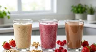 Shake para ganhar massa muscular sem whey: 3 receitas indicadas por nutricionista
