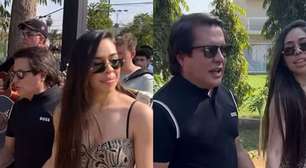 Dupla de Gian, Giovani comemora aniversário de mãos dadas com suposta amante após esposa revelar traição: 'Levou uma mulher para nossa casa'
