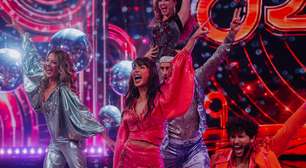 Bianca Andrade se destaca com disco music e visual anos 70 no Dança dos Famosos