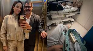 Grave? Filha de Juliano Cazarré é internada e esposa do ator suplica: 'Reze com a gente'