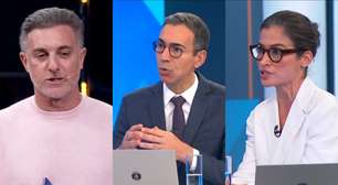 Luciano Huck manda recado para César Tralli e Renata Vasconcellos após entrevistas com candidatos: 'Falo aqui'