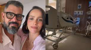 Filha de Juliano Cazarré é internada e a esposa do ator faz postagem forte: 'Deixei os barulhos'