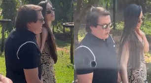 Após 26 anos de casamento, Giovani surge com nova namorada em meio a acusação de traição