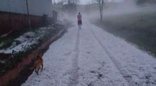 Chuva de granizo no Rio Grande do Sul danifica mais de 2,3 mil casas e cancela aulas