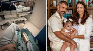 Filha de 4 anos de Juliano Cazarré é internada novamente