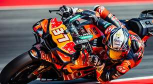 MotoGP: Acosta pressiona Márquez em Aragón, mas vitória continua escapando: "Tentamos"