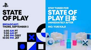 Sony anuncia que dois State of Play serão realizados em 3 de setembro