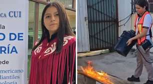 Aos 16 anos, estudante mexicana cria dispositivo que apaga fogo usando apenas ondas sonoras: tecnologia usa bateria, amplificador e corneta para alterar a pressão do ar e extinguir chamas sem usar uma gota de água