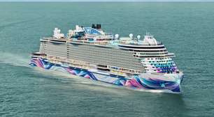 Maior navio da NCL, Norwegian Aura estreia em 2027 com spa de dois andares e restaurante indiano