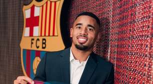 Barcelona anuncia Gabriel Jesus, que deixa a Premier League após quase uma década