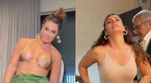 Não serviu? Paolla Oliveira revela perrengue com roupas nos bastidores: 'Humilhação'