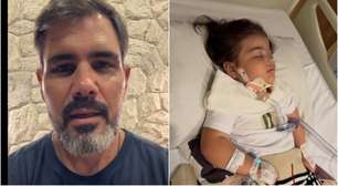 Juliano Cazarré atualiza estado de saúde da filha Maria Guilhermina após internação no CTI