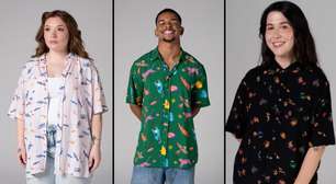Chico Rei lança coleção de camisas com estampas inspiradas no Brasil