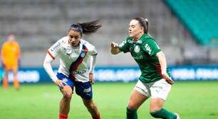 Bahia e Palmeiras empatam e deixam decisão aberta no Brasileiro Feminino