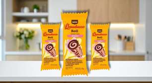 Bauducco lança Roll Morango com sabor irresistível