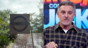 Luciano Huck apresenta robô de R$ 4 mil para limpar janelas de sua mansão