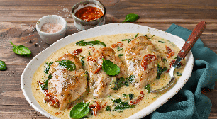 Tem filé de frango em casa? Faça essa receita proteica com molho para o jantar