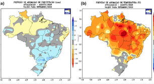 Setembro começa com alerta de calor e chuva acima da média em várias regiões; veja onde
