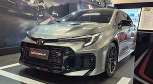 Toyota revela novo GR Corolla em Interlagos com câmbio manual