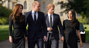 'Há um profundo sentimento de traição': Com Harry e Meghan de volta ao Reino Unido, William e Kate freiam reação instintiva e veem aproximação como construção lenta, segundo revista