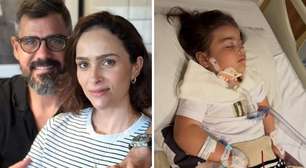 Na UTI, filha de Juliano Cazarré vive duas recaídas graves aos 4 anos