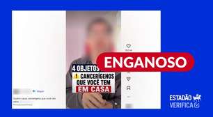 Vídeo enganoso relaciona velas aromáticas, teflon e potes plásticos ao desenvolvimento de câncer
