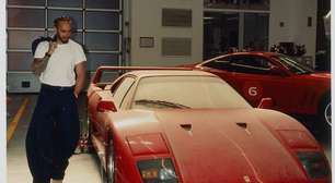 Lewis Hamilton recupera Ferrari F40 parada há mais de 30 anos e admite ser seu carro dos sonhos