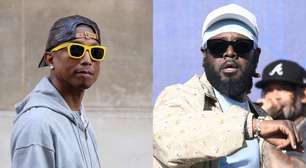 Pharrell Williams manda recado a T-Pain: 'Você é a ponte para trazer o R&amp;B de volta'