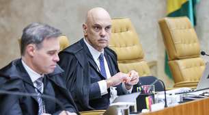 Moraes cumprimenta Fux, Fachin e 'demais colegas' durante 1ª sessão após divulgação de mensagens com Vorcaro