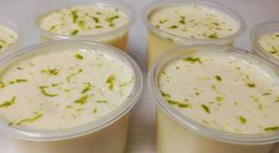 Mousse de limão super fácil e rápida sem gelatina, um doce geladinho e refrescante