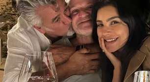 Primeira foto de Rubinho Barrichello e Cíntia Chagas juntos confirma romance em vinícola na Itália