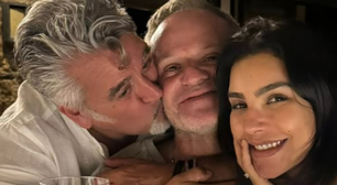 Cíntia Chagas e Rubinho Barrichello surgem em 1ª foto após assumirem romance