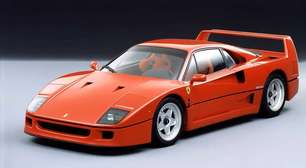 Lewis Hamilton compra Ferrari F40 e carro é restaurado em Maranello