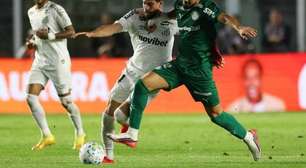 Palmeiras empata com o Santos e avança à semifinal da Copa do Brasil
