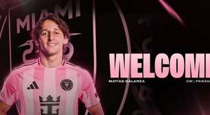 Inter Miami anuncia contratação de Matías Galarza, ex-Vasco
