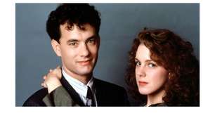 Elizabeth Perkins sobre Tom Hanks nas gravações de 'Quero Ser Grande', nos anos 80: 'Eu tinha uma queda enorme por ele naquela época'