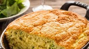 Suflê de bacalhau: o segredo para ficar leve e não murchar