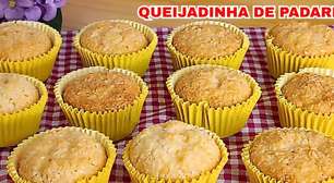 Queijadinha de padaria cremosa e fácil, a melhor receita da sua vida feita em apenas cinco minutos