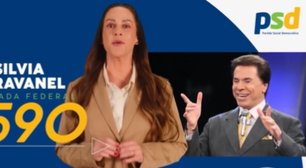 Silvia Abravanel rebate críticas por usar imagem de Silvio Santos em campanha eleitoral