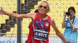 Idoso de 106 anos ganha medalhas de ouro em campeonato de Atletismo