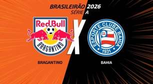 Bragantino x Bahia: onde assistir, escalações e arbitragem
