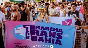 Pela democracia e contra a transfobia: 7ª Marcha Trans toma as ruas de Salvador